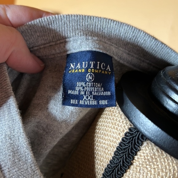 Nautica Jeans Company Gray LS Tee Size XXL - Picture 8 of 9